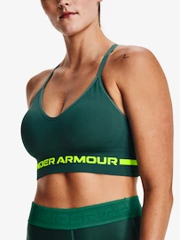 Biustonosz damski Under Armour Seamless Low Long Bra-GRN