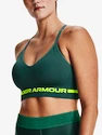 Biustonosz damski Under Armour  Seamless Low Long Bra-GRN XS