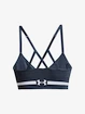 Biustonosz damski Under Armour  Seamless Low Long Bra-GRY