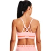 Biustonosz damski Under Armour  Seamless Low Long Htr Bra pink Beta Tint