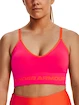 Biustonosz damski Under Armour  Seamless Low Long Rib-PNK