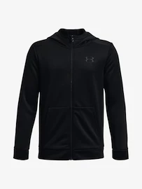 Bluza chłopięca Under Armour Fleece FZ-BLK