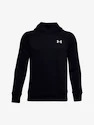 Bluza chłopięca Under Armour  RIVAL COTTON HOODIE black