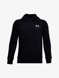 Bluza chłopięca Under Armour RIVAL COTTON HOODIE black