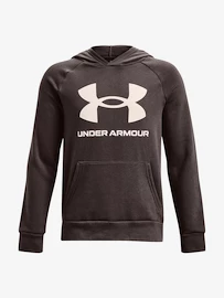 Bluza chłopięca Under Armour RIVAL FLEECE HOODIE-BRN