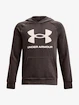 Bluza chłopięca Under Armour  RIVAL FLEECE HOODIE-BRN XS