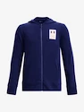 Bluza chłopięca Under Armour  Rival Terry FZ Hoodie-BLU