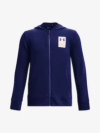 Bluza chłopięca Under Armour Rival Terry FZ Hoodie-BLU