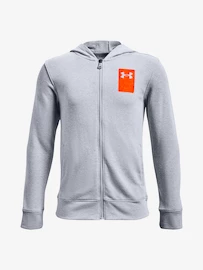 Bluza chłopięca Under Armour Rival Terry FZ Hoodie-GRY