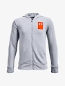 Bluza chłopięca Under Armour  Rival Terry FZ Hoodie-GRY XL