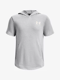 Bluza chłopięca Under Armour Rival Terry SS Hoodie-GRY