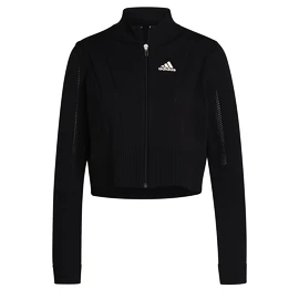 Bluza damska adidas Tennis Primeknit Jacket Primeblue Aeroready Black