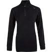 Bluza damska Endurance  Wool X1 Elite Midlayer Black 34