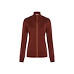 Bluza damska Icebreaker Merino 260 Quantum IV LS Zip Port/Cedar Wood