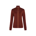 Bluza damska Icebreaker Merino 260 Quantum IV LS Zip Port/Cedar Wood