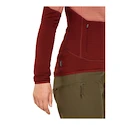 Bluza damska Icebreaker Merino 400 RealFleece Descender LS Z Cedar Wood/Port/Cb