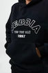 Bluza damska Nebbia GYM RAT Branded Oversized Hoodie black