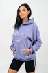 Bluza damska Nebbia GYM RAT Branded Oversized Hoodie purple