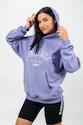 Bluza damska Nebbia GYM RAT Branded Oversized Hoodie purple