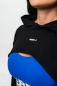 Bluza damska Nebbia GYM TIME Designer Cropped Hoodie black