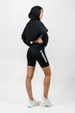 Bluza damska Nebbia GYM TIME Designer Cropped Hoodie black