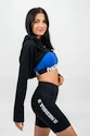 Bluza damska Nebbia GYM TIME Designer Cropped Hoodie black