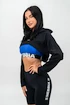 Bluza damska Nebbia GYM TIME Designer Cropped Hoodie black M