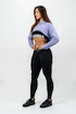 Bluza damska Nebbia GYM TIME Designer Cropped Hoodie purple