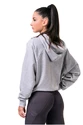 Bluza damska Nebbia Hero Iconic hoodie light grey