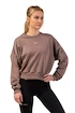 Bluza damska Nebbia  Loose Fit Sweatshirt "Feeling Good" 420 brown M/L