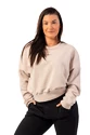 Bluza damska Nebbia  Loose Fit Sweatshirt "Feeling Good" 420 cream