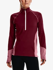 Bluza damska Under Armour ColdGear 1/2 Zip-RED