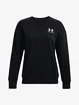 Bluza damska Under Armour  Essential Fleece Crew-BLK