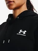 Bluza damska Under Armour  Essential Fleece Hoodie-BLK