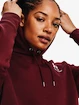 Bluza damska Under Armour  Essential Fleece Hoodie-RED