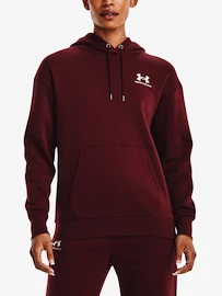 Bluza damska Under Armour Essential Fleece Hoodie-RED