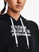 Bluza damska Under Armour  Essential Script Hoodie-BLK