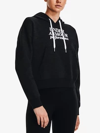 Bluza damska Under Armour Essential Script Hoodie-BLK