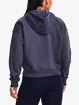 Bluza damska Under Armour  Essential Script Hoodie-GRY