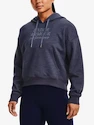 Bluza damska Under Armour  Essential Script Hoodie-GRY