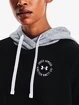 Bluza damska Under Armour  Rival Fleece CB Hoodie-BLK