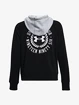 Bluza damska Under Armour  Rival Fleece CB Hoodie-BLK