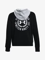 Bluza damska Under Armour  Rival Fleece CB Hoodie-BLK