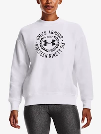 Bluza damska Under Armour Rival Fleece Crest Grp Crew-WHT