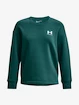 Bluza damska Under Armour  Rival Fleece Oversize Crew-GRN