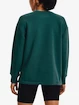 Bluza damska Under Armour  Rival Fleece Oversize Crew-GRN