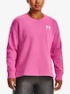 Bluza damska Under Armour  Rival Fleece Oversize Crew-PNK