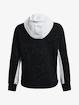 Bluza damska Under Armour  Rival + FZ Hoodie-BLK