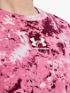 Bluza damska Under Armour  Rival Terry Print Crew-PNK