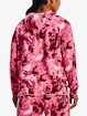 Bluza damska Under Armour  Rival Terry Print Hoodie-PNK